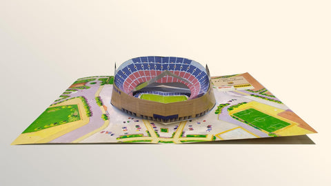 Librillo desplegable: Camp Nou - El millor estadi del mon (1899-1994)