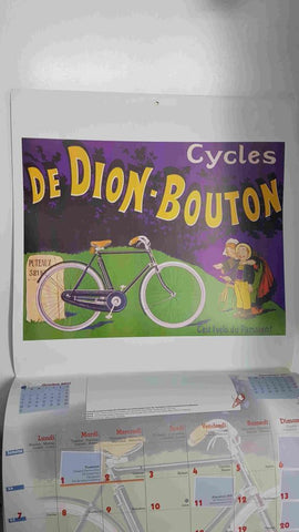Calendario / Kalender / Calendrier / Calendar: 2011 : Bicyclette Royal Fabric (bicicletas) - lamina 11, Cycles de Dion-Bouton