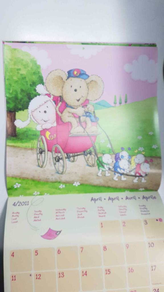 Calendario / Kalender / Calendrier / Calendar: 2011 : Lillebi - Steinbheck, lamina 04