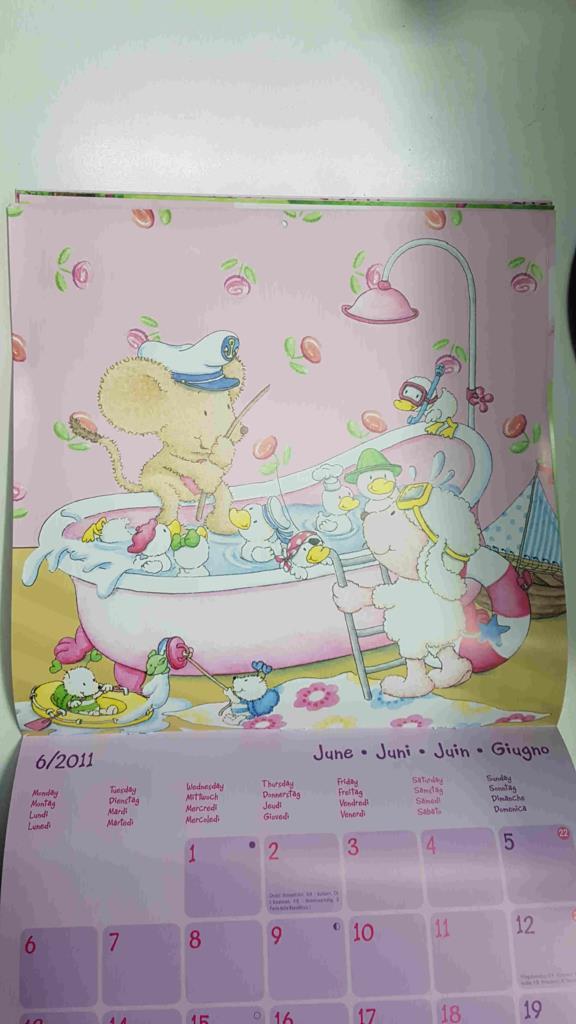 Calendario / Kalender / Calendrier / Calendar: 2011 : Lillebi - Steinbheck, lamina 06
