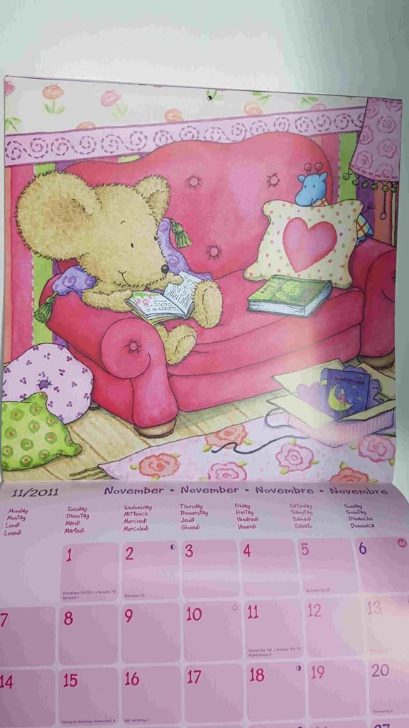 Calendario / Kalender / Calendrier / Calendar: 2011 : Lillebi - Steinbheck, lamina 11