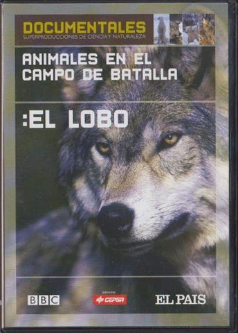 DVD: Animales en el campo de batalla: El lobo. Documentales Superproducciones de ciencia y naturaleza