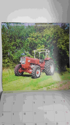 Calendario / Kalender / Calendrier / Calendar: 2011 : Tractors (tractores) - lamina 08, Guldner - G 75