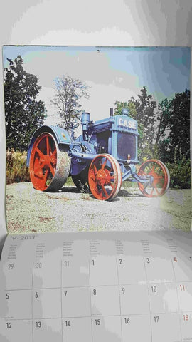 Calendario / Kalender / Calendrier / Calendar: 2011 : Tractors (tractores) - lamina 09, Case 15/27