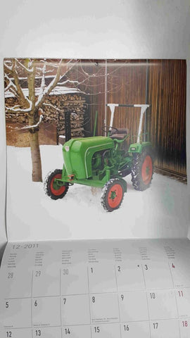 Calendario / Kalender / Calendrier / Calendar: 2011 : Tractors (tractores) - lamina 12, Allgaier - AP16