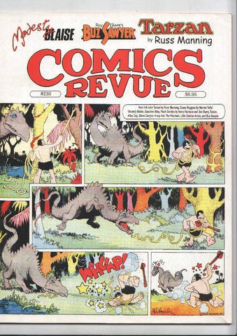 Comics Revue numero 230: Modesty Blaise-Buz Sawyer-Flash Gordon-Tarzan, etc