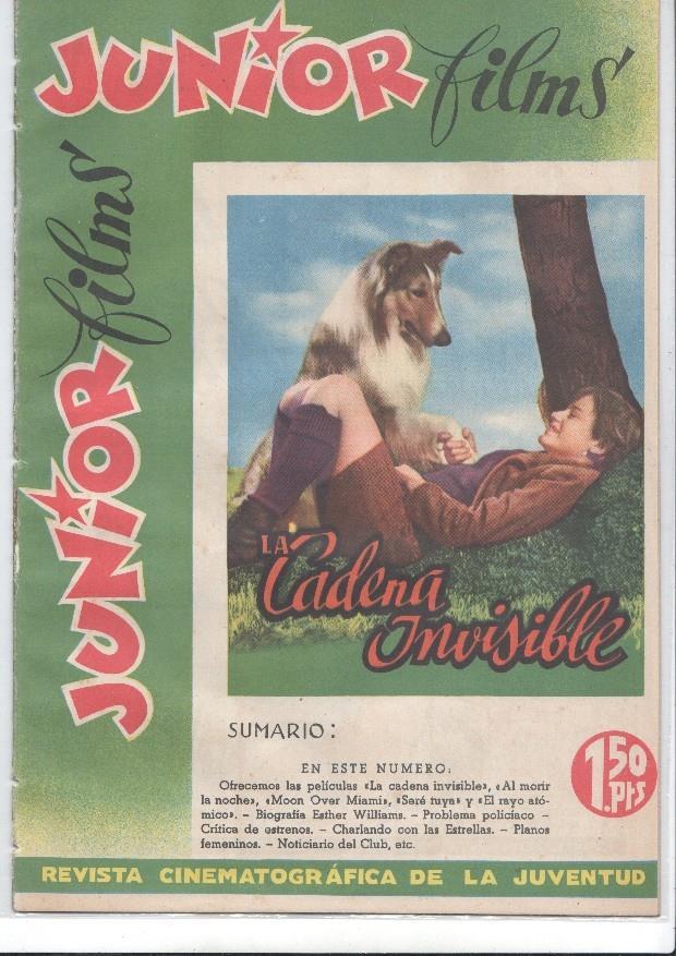 Junior films numero 56: La cadena invisible, biografia de Esther Williams