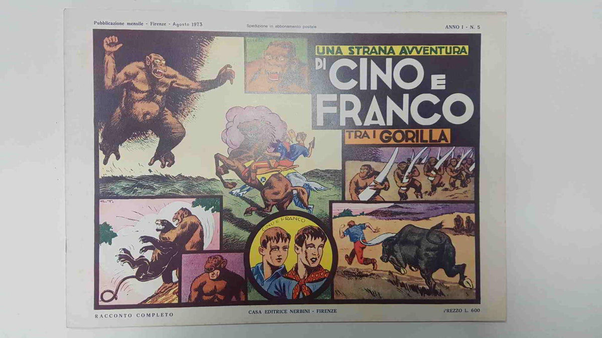 Gino e Franco numero 5: Una strana avventura fra i gorilla
