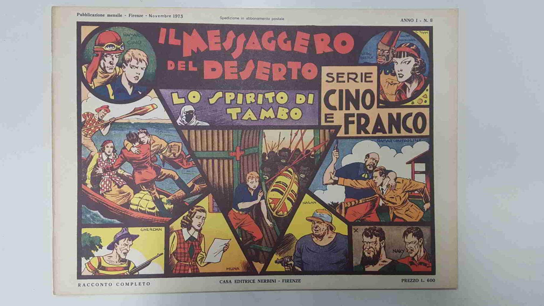 Gino e Franco numero 8: Il messaggero del deserto y Lo spirito di Tambo