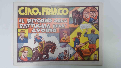 Gino e Franco numero 9: Il ritorno alla pattuglia dell'avorio (2.12.1935 al 15.2.36)