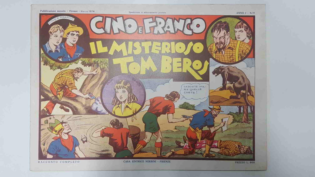 Gino e Franco numero 11: Il misterioso Tom Beros (6.4.1936 al 20.6.36)
