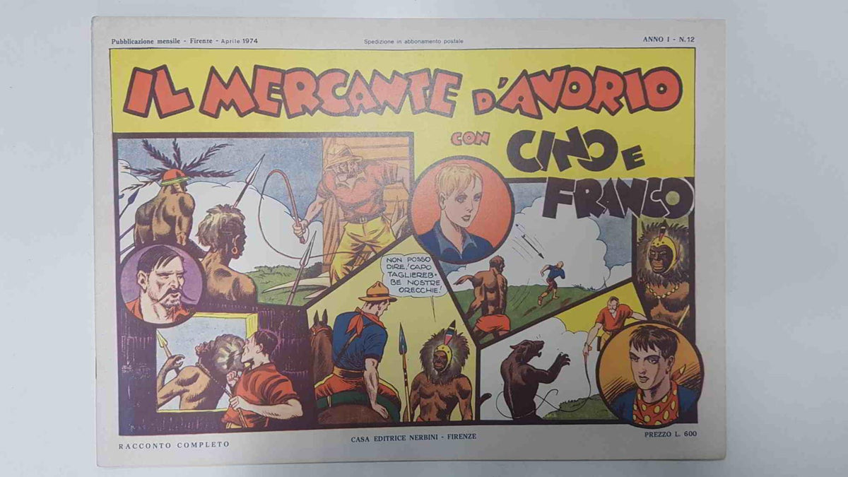 Gino e Franco numero 12: Il mercante d'avorio (22.6.1936 al 22.8.36)