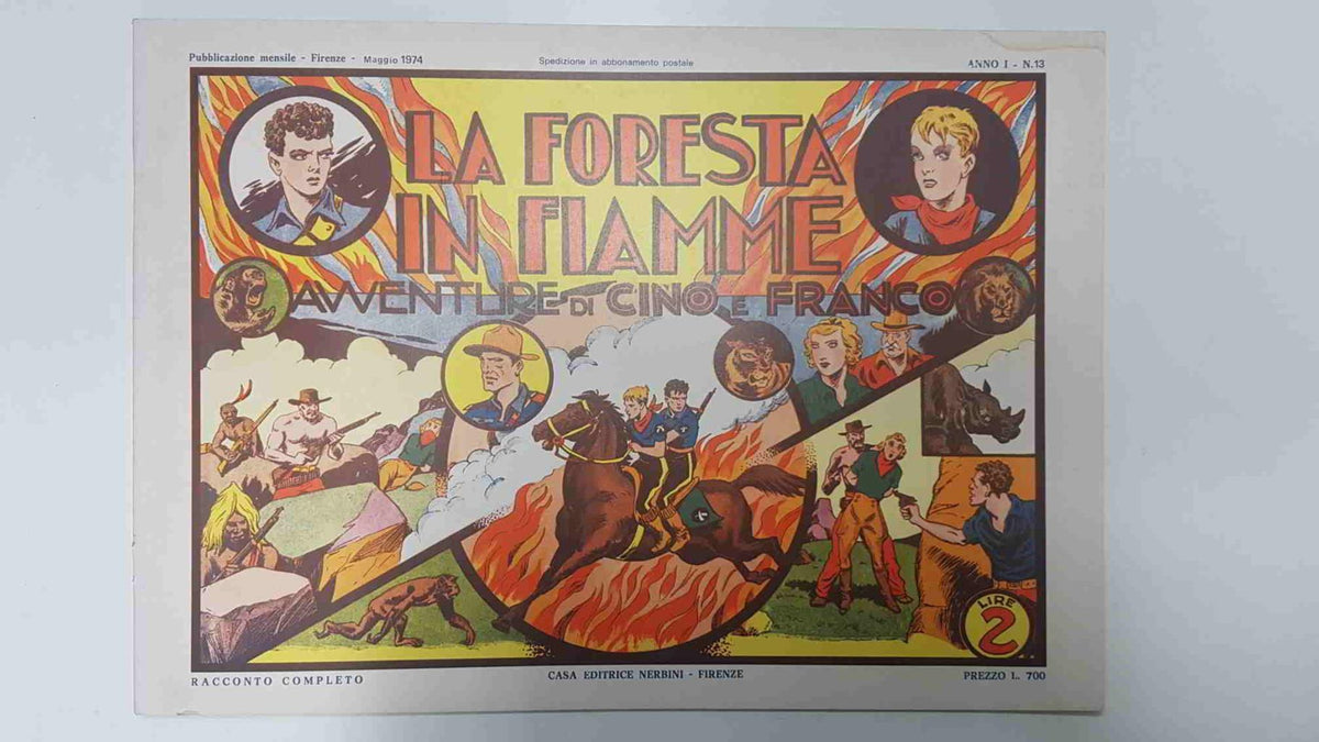 Gino e Franco numero 13: La foresta in fiamme (24.8.1936 al 21.11.36)