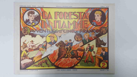 Gino e Franco numero 13: La foresta in fiamme (24.8.1936 al 21.11.36)