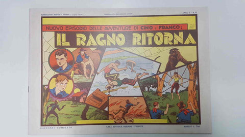 Gino e Franco numero 15: Il ragno ritorna (12.1.1937 al 20.2.37)