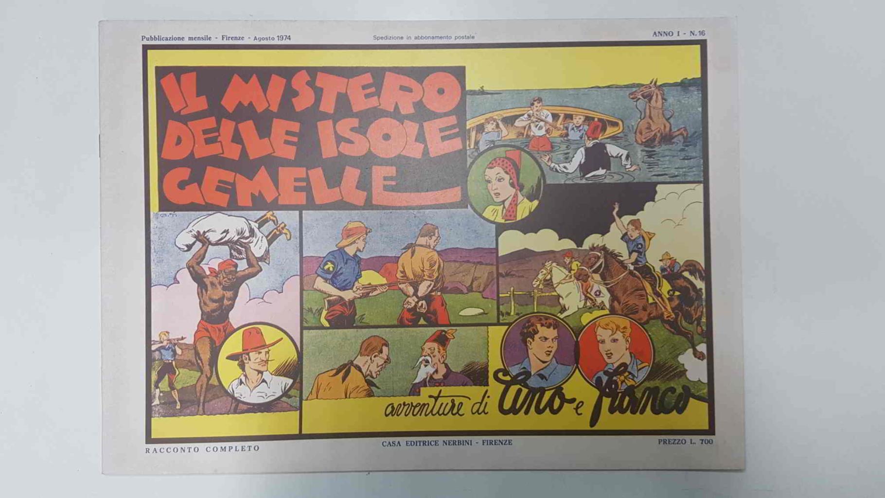 Gino e Franco numero 16: Il mistero delle isole gemelle (22.2.1937 al 15.5.37)