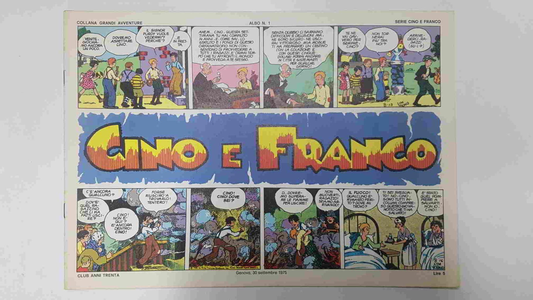 Gino e Franco albo numero 1 (13.8.1928 al 11.10.1928)