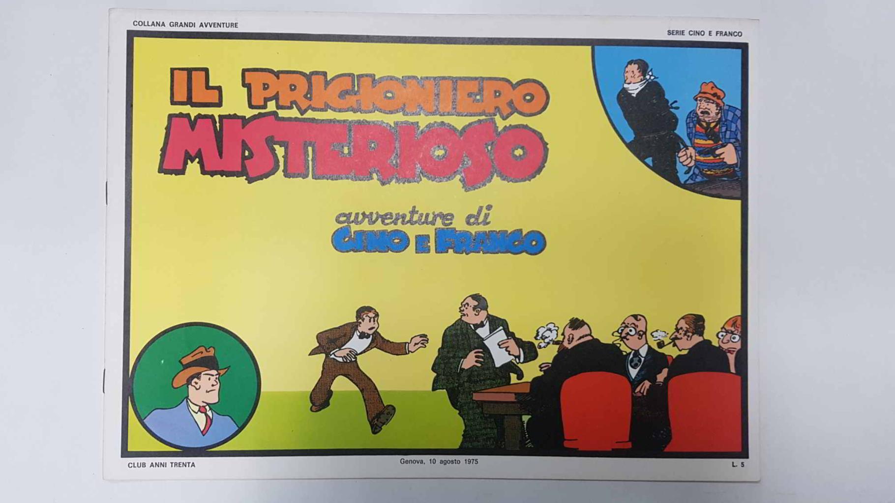 Gino e Franco: Il prigioniero misterioso (12.6.1929 al 13.8.29)