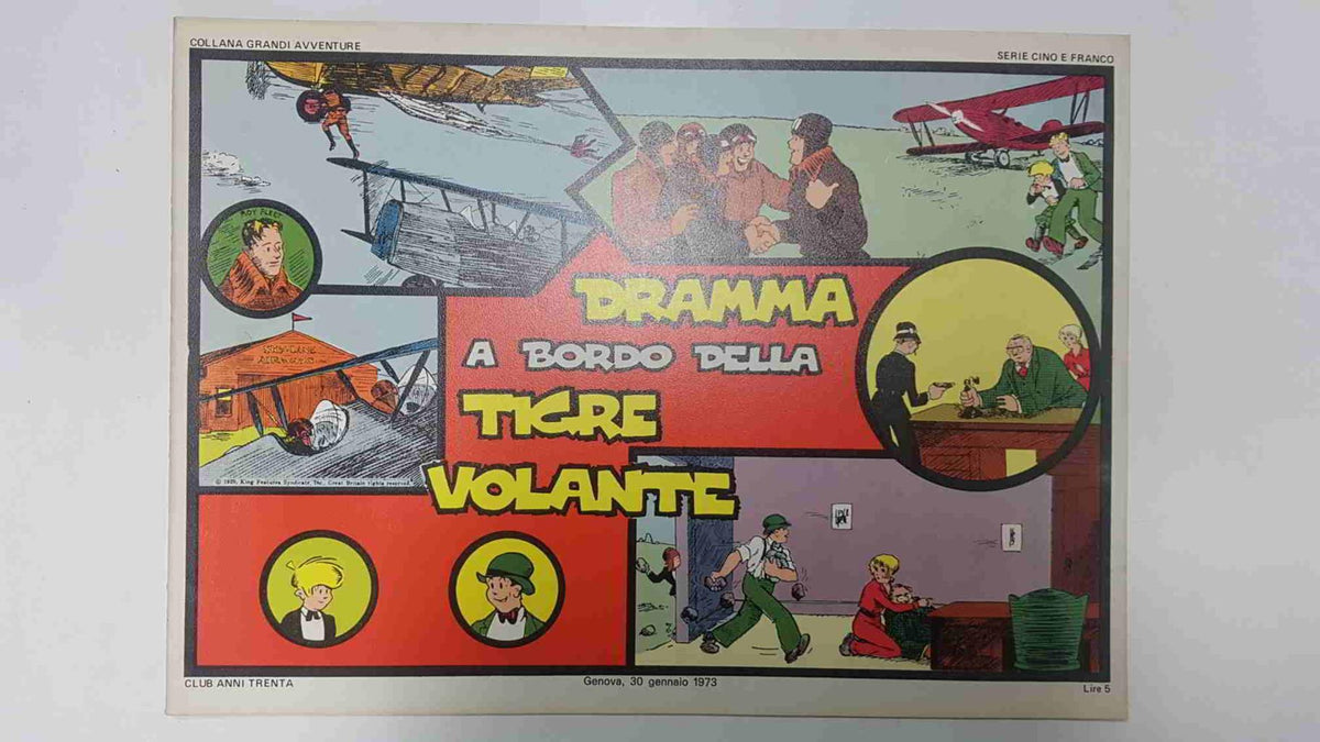Gino e Franco: Dramma a bordo della tigre volante (14.10.1929 al 21.12.29)