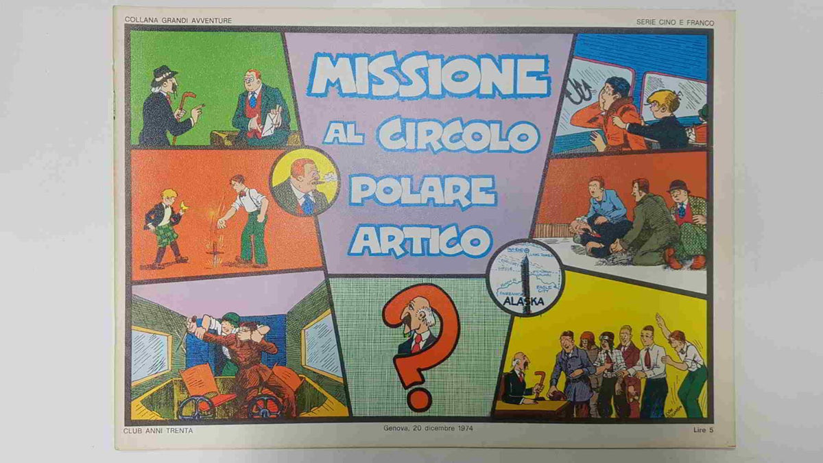 Gino e Franco: Missione al circolo polare artico (1.9.1930 al 29.11.30)