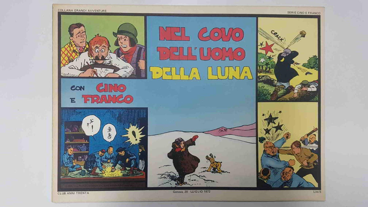 Gino e Franco: Nell covo dell'uomo della luna (2.3.1931 al 29.6.31)