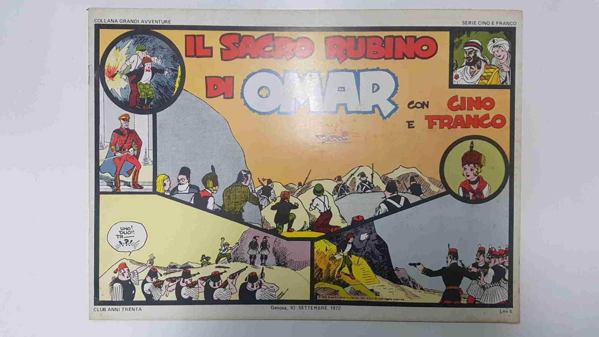Gino e Franco: Il sacro rubino di Omar (26.10.1931 al 21.1.1932)