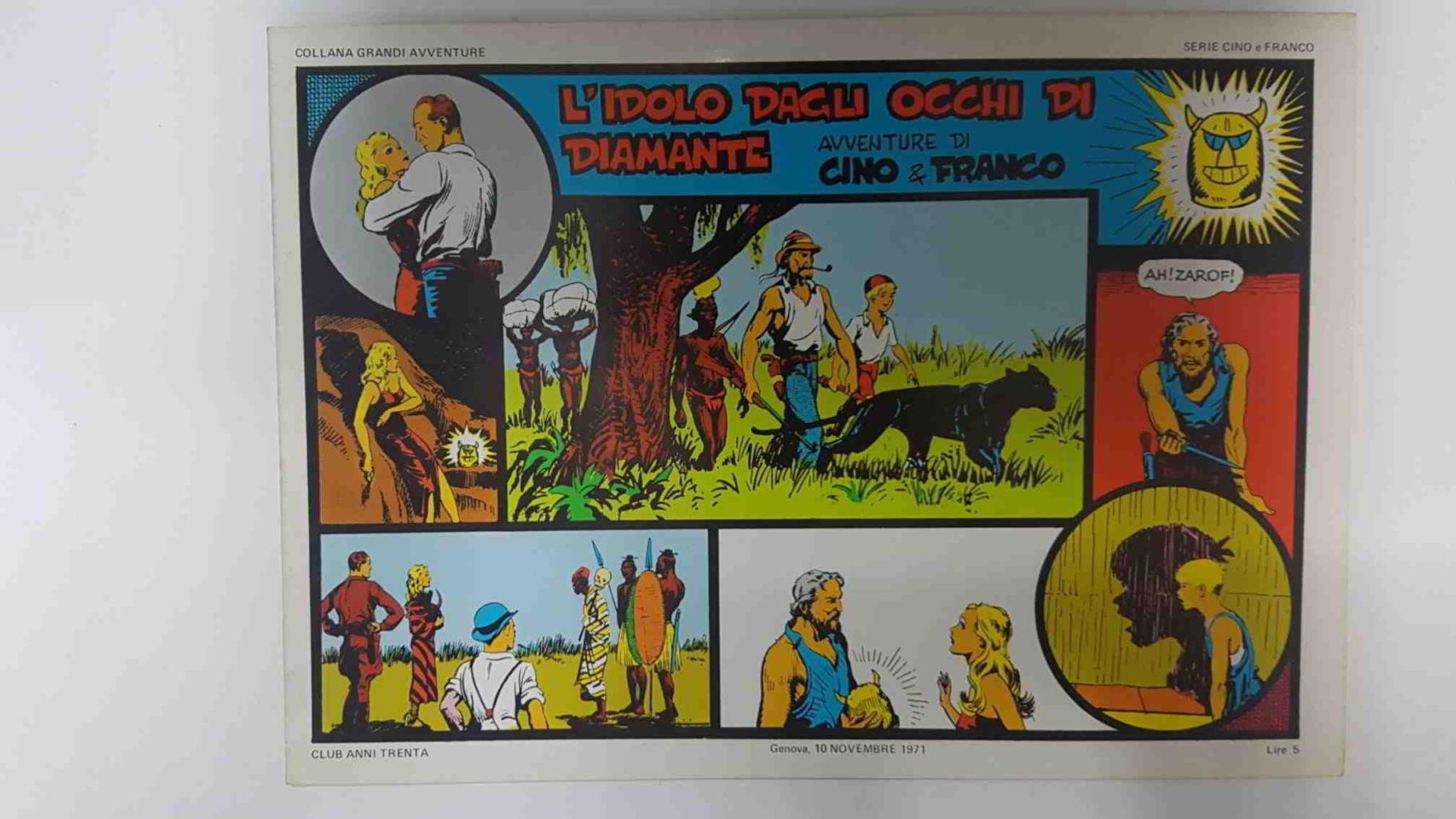 Gino e Franco: L'idolo dagli occhi di diamante (2.2.1933 al 31.3.33)