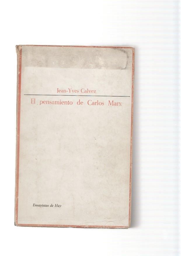 El pensamiento de Carlos Marx