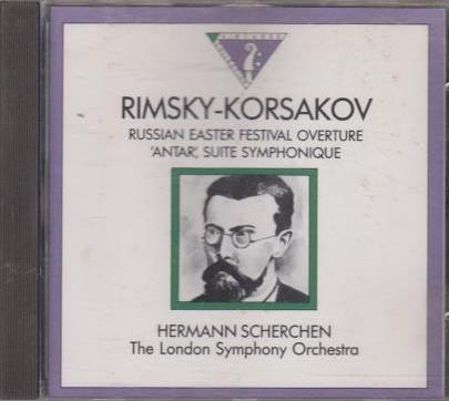 CD Musica: Rimsky-Korsakov Russian Easter festival overture 'Antar', suite symphonique Op. 9