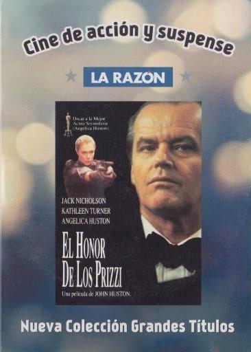 DVD: El honor de los Prizzi. Cine de acción y suspense