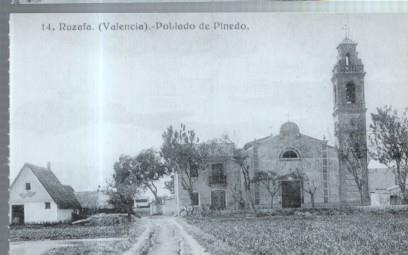 Postal: Album de RUZAFA año 1921: Poblado de Pinedo