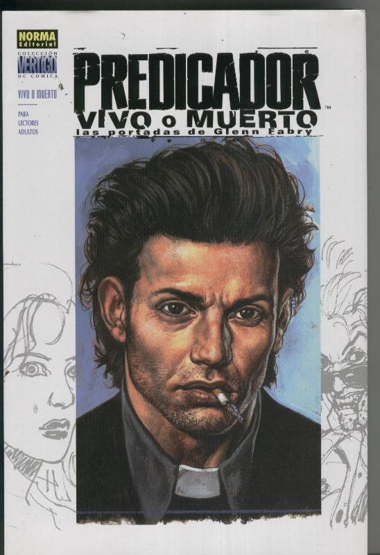 Vertigo numero 247: Predicador: Vivo o muerto,  las portadas de Glenn Fabry