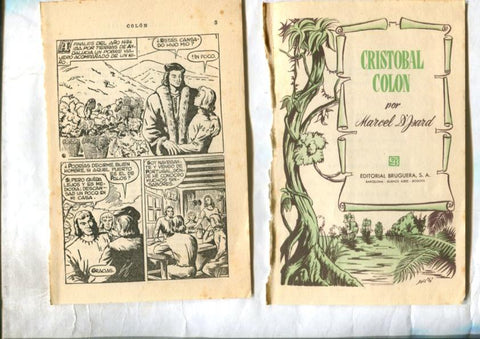 tebeo: Cristobal Colon , dibujos de Emilio Baleito