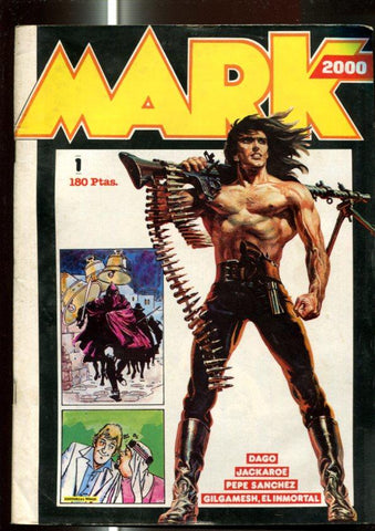 Revista Mark 2000 numero 1: obras del genial Robin Wood