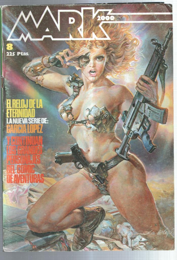 Revista Mark 2000 numero 8: obras del genial Robin Wood
