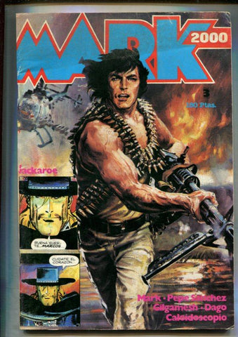 Revista Mark 2000 numero 3: obras del genial Robin Wood