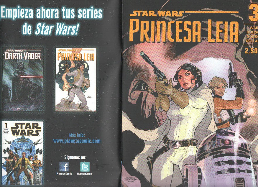 Planeta: Star Wars: Princesa Leia numero 3