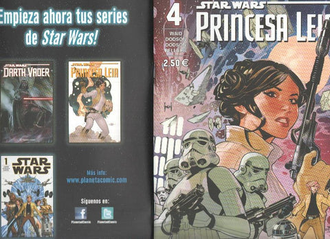 Planeta: Star Wars: Princesa Leia numero 4