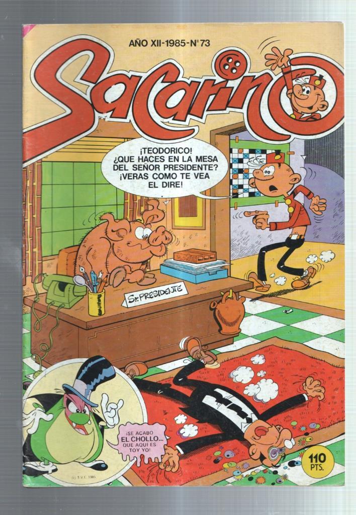 Sacarino numero 73: Los mercenarios: el hijo del pirata (carrillo, b/n, 20 paginas)