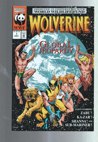 Wolverine: Global Jeopardi vol 1 No 1 (cubierta en relieve) (envio ha de ser certificado)