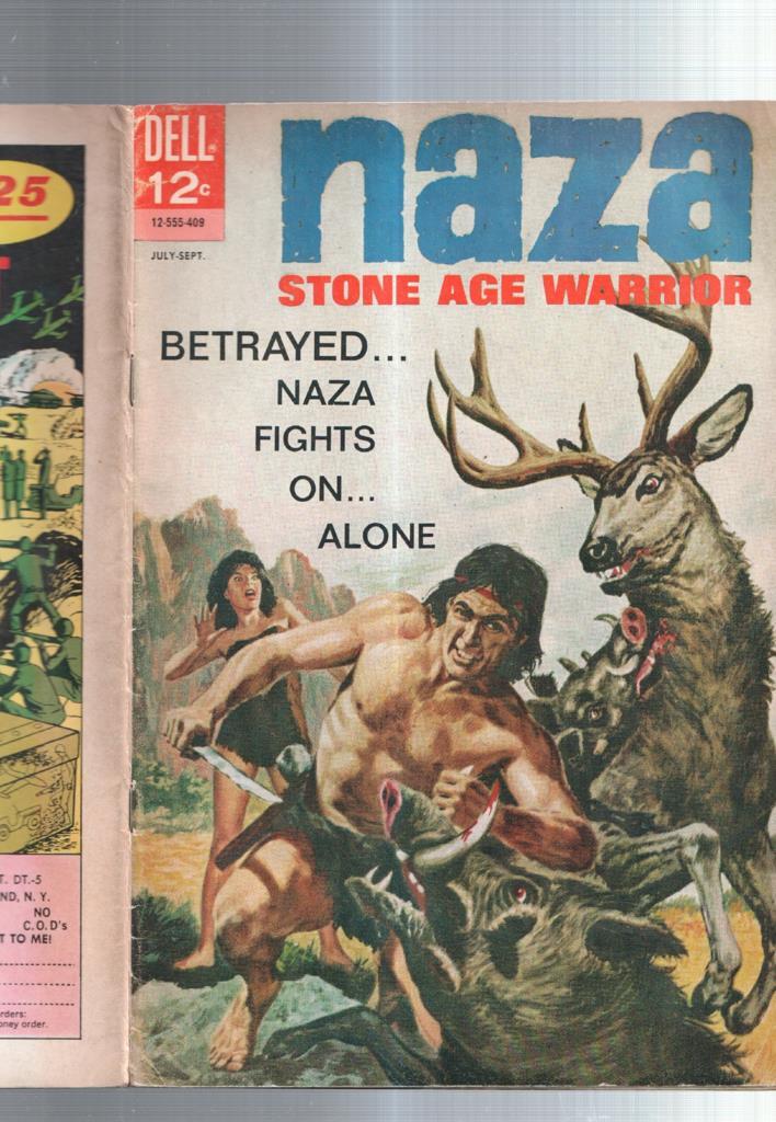 Naza stone age warrior numero 3  (cover somewhat loose, only sent by registered mail)