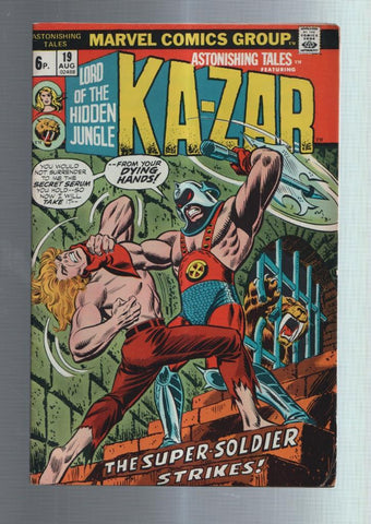 Astonishing Tales Kazar numero 19: The suiper soldier strikes