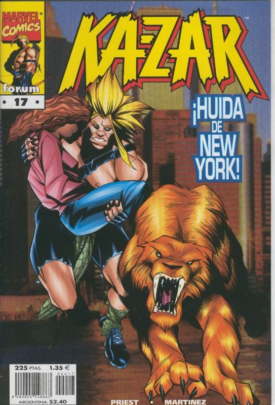 Planeta: Ka-zar volumen 1 numero 17: Melancolia