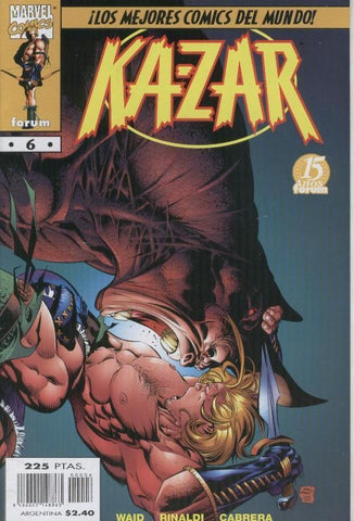 Planeta: Ka-zar volumen 1 numero 06: El juego del escondite