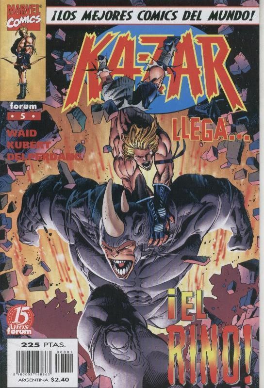 Planeta: Ka-zar volumen 1 numero 05: Vivir en la gran ciudad