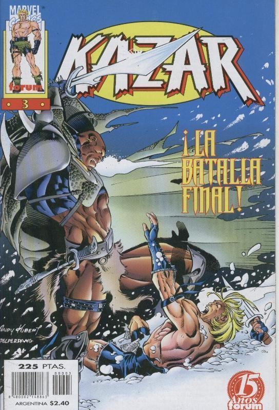 Planeta: Ka-zar volumen 1 numero 03: Al descubierto