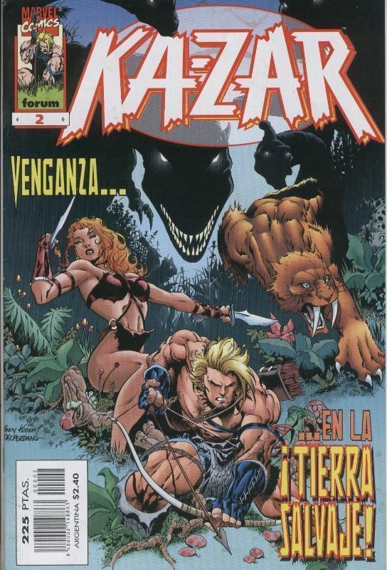 Planeta: Ka-zar volumen 1 numero 02: la ley de la jungla