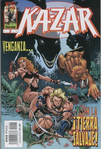 Planeta: Ka-zar volumen 1 numero 02: la ley de la jungla