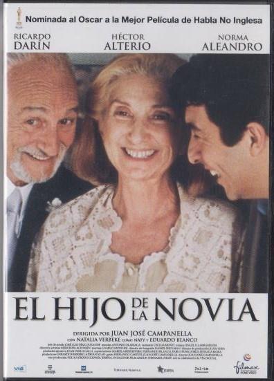 DVD: El hijo de la novia. Filmax