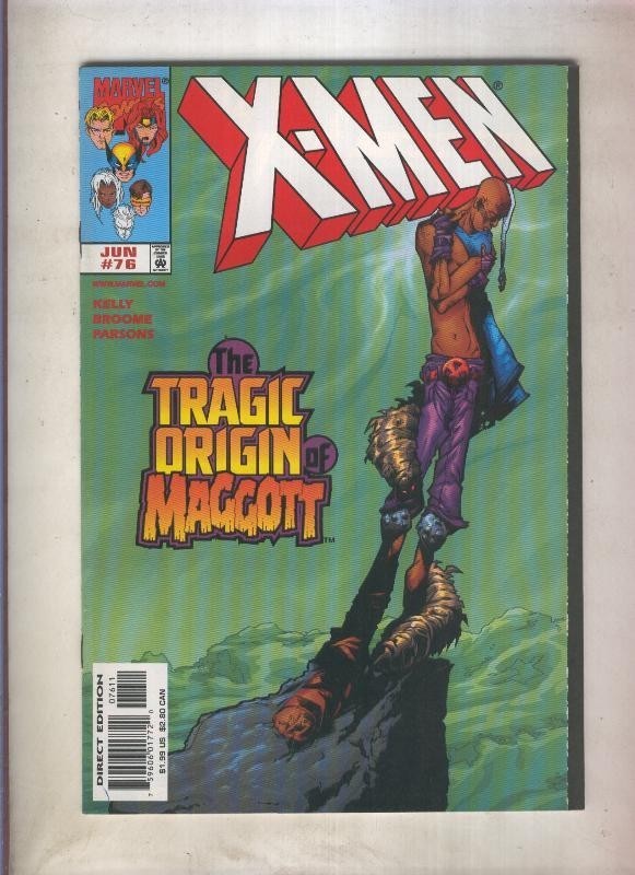 Marvel comics: X Men volumen 1 numero 076 (junio 1998)